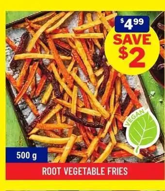 M & M Food Market Root Vegetable Fries offer