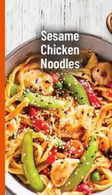 M & M Food Market Sesame Chicken Noodles offer