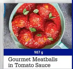 M & M Food Market Gourmet Meatballs in Tomato Sauce offer