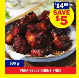 M & M Food Market PORK BELLY BURNT ENDS offer