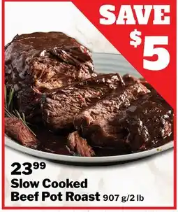 M & M Food Market Slow Cooked Beef Pot Roast offer