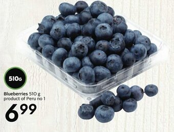 Sobeys Blueberries offer