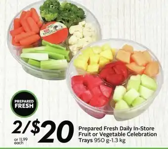 Sobeys Prepared fresh daily in-store fruit offer