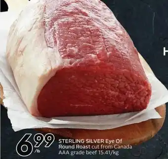 Sobeys Sterling silver eye of round roast offer