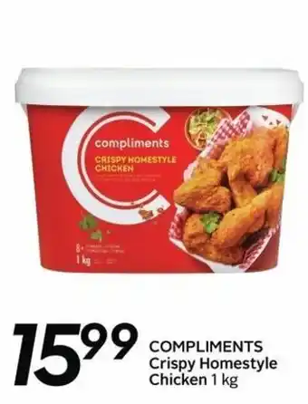Sobeys Compliments crispy homestyle chicken offer