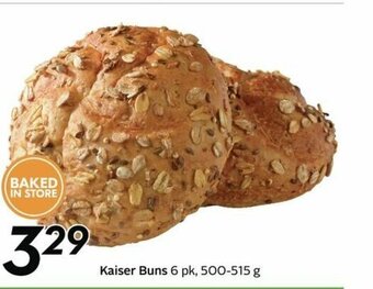 Sobeys Kaiser buns offer