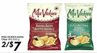 Sobeys Miss vickie's kettle offer
