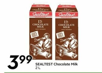 Sobeys SEALTEST chocolate milk offer