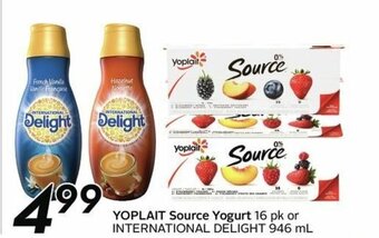 Sobeys YOPLAIT source yogurt offer