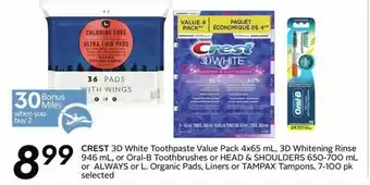 Sobeys Crest offer