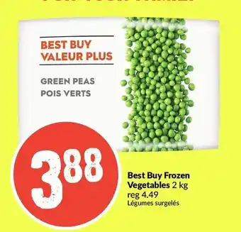 FreshCo Best but frozen vegetables offer