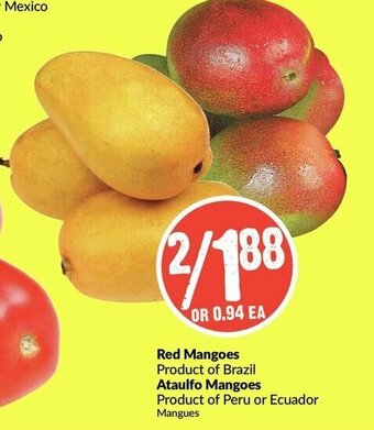 FreshCo Red mangoes offer