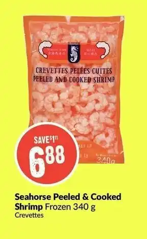 FreshCo Seashorse peeled & cookes shrimp offer