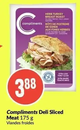 FreshCo Compliment deli sliced meat offer