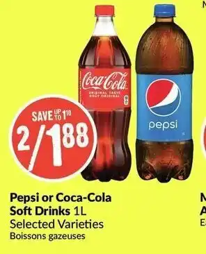 FreshCo Pepsi or coca-cola Soft Drinks offer