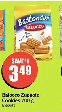 FreshCo Balocco Zuppole Cookies offer