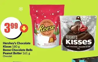 FreshCo Hershey's Chocolate Kisses Reese Chocolate Bells offer