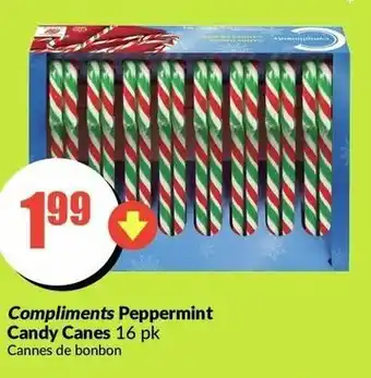 FreshCo Compliments Peppermint Candy Canes offer