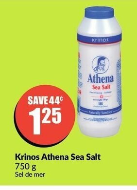 FreshCo Krinos Athena Sea Salt offer