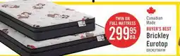 The Brick Brickley Eurotop Luxury Firm Twin Mattress offer