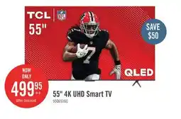 The Brick TCL 55 QLED Pro 4K UHD HDR Pro+ 60Hz Google Smart TV (55Q651G-CA) offer