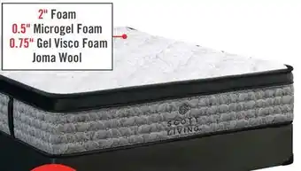 The Brick Scott Living Braemar Eurotop Firm Queen Mattress offer