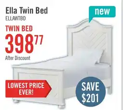 The Brick Ella Twin Panel Bed offer