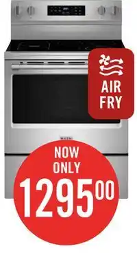 The Brick Maytag 30 5.3 Cu. Ft. Electric Range with No Preheat Air Fry - Stainless Steel - YMFES6030RZ offer