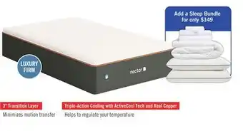 The Brick Nectar Premier Copper Luxury Firm Queen Mattress-in-a-Box offer