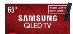 The Brick Samsung 65 QLED Edge-Lit 4K UHD Quantum HDR 60Hz Smart TV (QN65Q60DAFXZC) offer