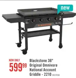 The Brick Blackstone 36 Original Omnivore National Account Griddle - 2210 offer