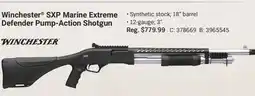 Cabela's Winchester SXP Marine Extreme Defender Pump-Action Shotgun offer