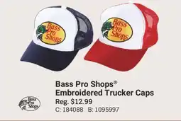 Cabela's Bass Pro Shops Embroidered Trucker Caps offer