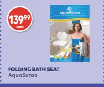 Wellwise by Shoppers AquaSense FOLDING BATH SEAT offer