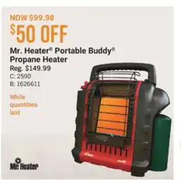 Cabela's Mr. Heater Portable Buddy Propane Heater offer