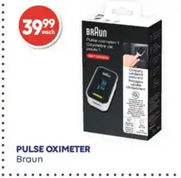 Wellwise by Shoppers Braun PULSE OXIMETER offer