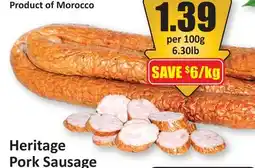 Starsky Heritage Pork Sausage offer