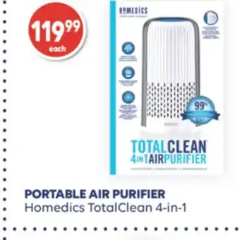 Wellwise by Shoppers PORTABLE AIR PURIFIER offer