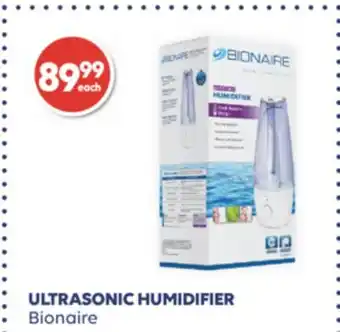 Wellwise by Shoppers Bionaire ULTRASONIC HUMIDIFIER offer