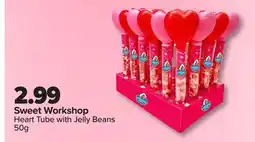 PharmaChoice Sweet Workshop Heart Tube with Jelly Beans offer