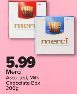 PharmaChoice Merci Assorted, Milk Chocolate Box offer