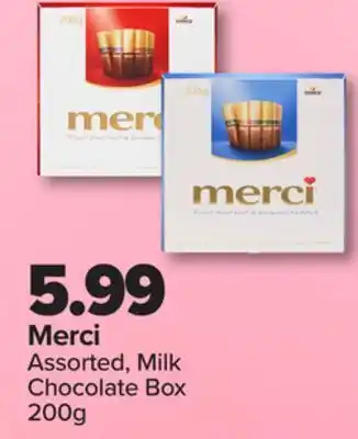 PharmaChoice Merci Assorted, Milk Chocolate Box offer