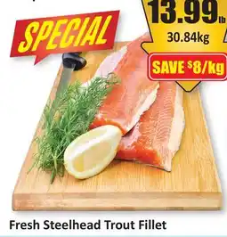 Starsky Fresh Steelhead Trout Fillet offer