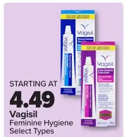 PharmaChoice Vagisil Feminine Hygiene offer