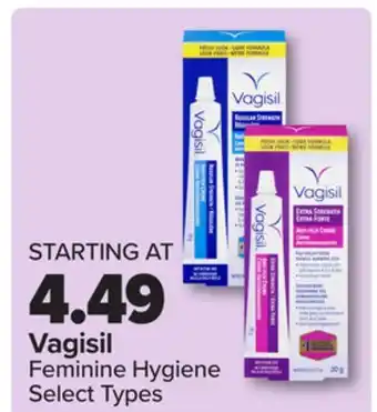 PharmaChoice Vagisil Feminine Hygiene offer