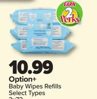 PharmaChoice Option+ Wipes Baby Wipes Refills offer