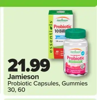 PharmaChoice Jamieson Probiotic Capsules, Gummies offer