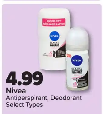 PharmaChoice Nivea Antiperspirant, Deodorant offer