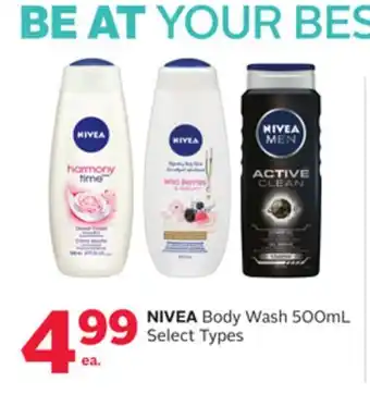 Rexall NIVEA Body Wash offer