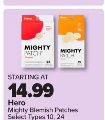 PharmaChoice Hero Mighty Blemish Patches Select Types 10, 24 offer